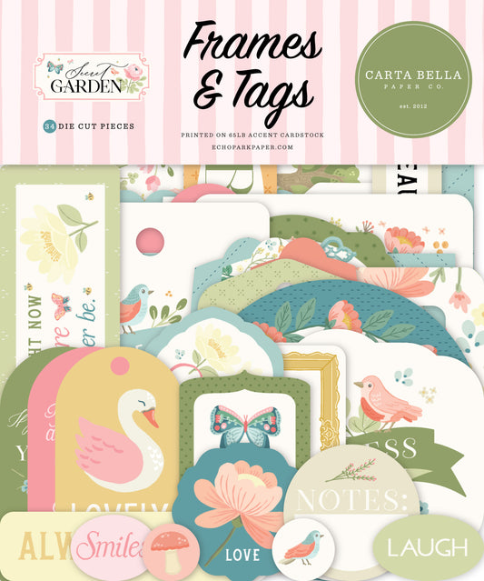 Secret Garden Frames & Tags