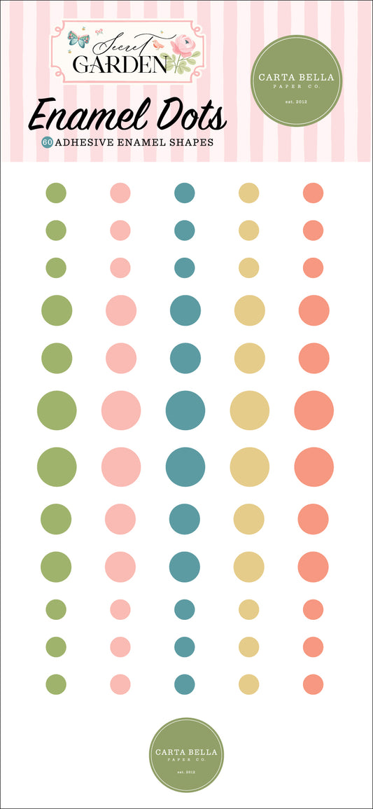 Secret Garden Enamel Dots
