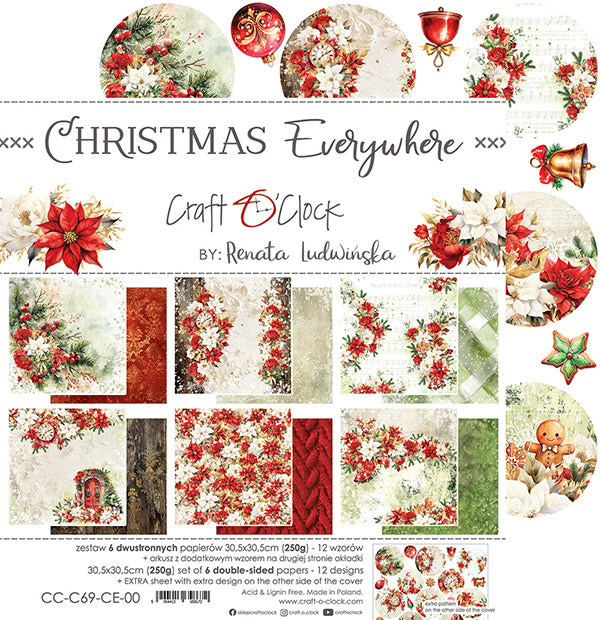 Christmas Everywhere 12x12 Paper Pack