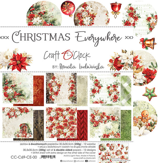 Christmas Everywhere 12x12 Paper Pack