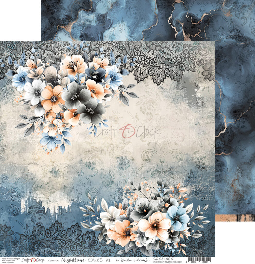 Nighttime Chill 12x12 Paper PAck