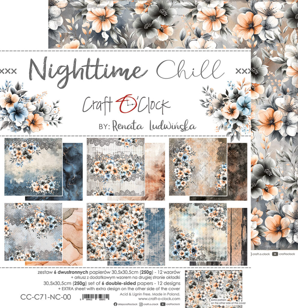 Nighttime Chill 12x12 Paper PAck