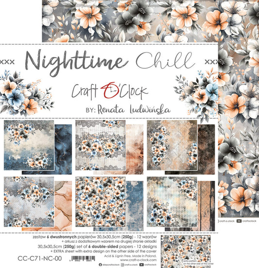 Nighttime Chill 12x12 Paper PAck