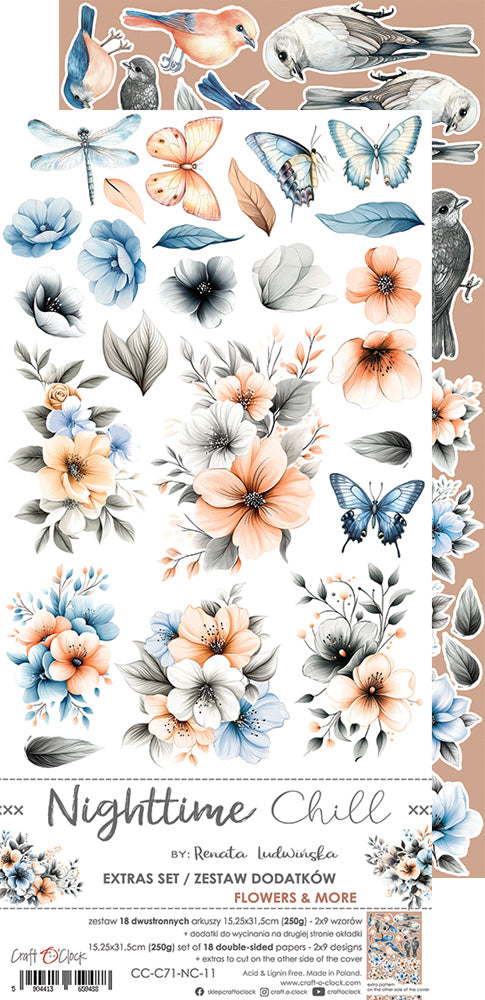 Nighttime Chill Extras Set - Flowers & More