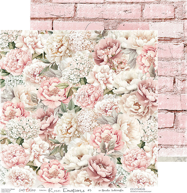 Rose Emotions 12x12 Paper Pack