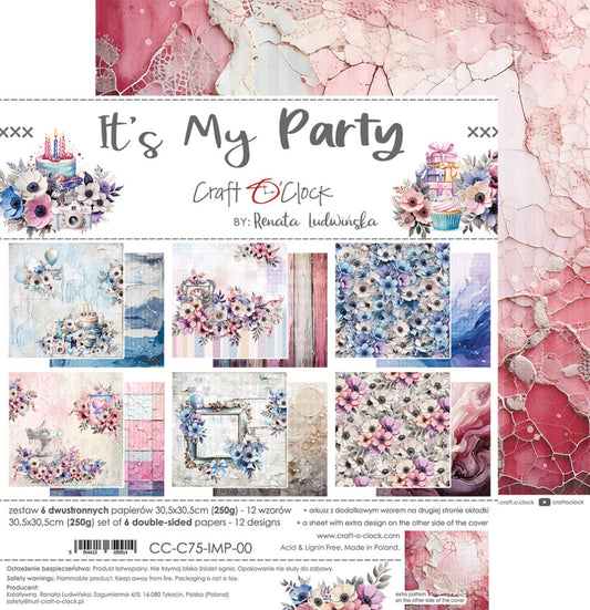 It's My Party 12x12 Paper Pack
