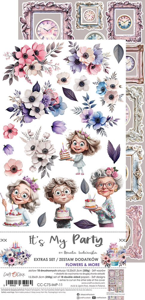 It's My Party Extras Set - Flowers & More