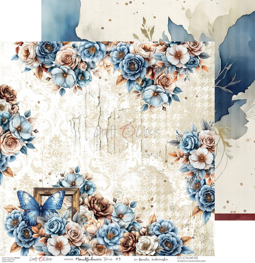 Mindfulness Time 12x12 Paper Pack