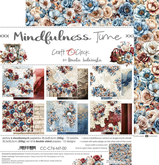 Mindfulness Time 12x12 Paper Pack