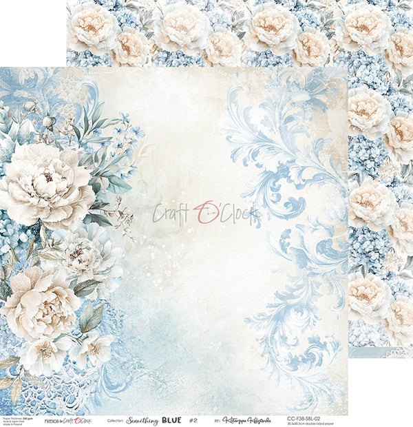 Something Blue 12x12 Paper Pack