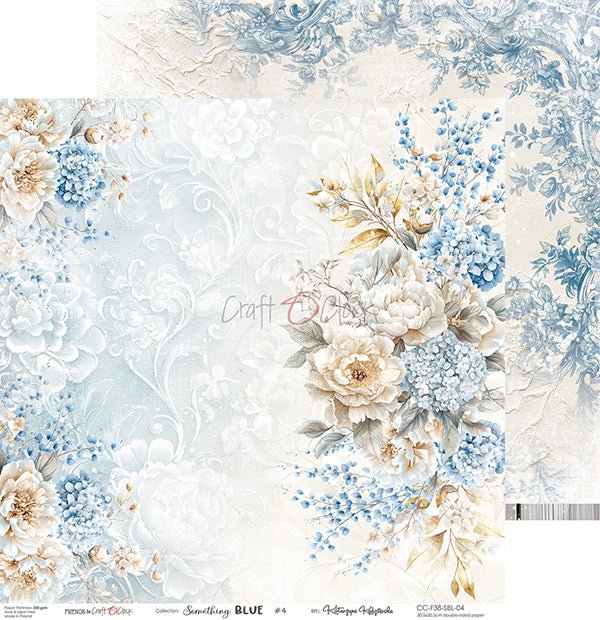 Something Blue 12x12 Paper Pack
