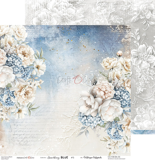Something Blue 12x12 Paper Pack