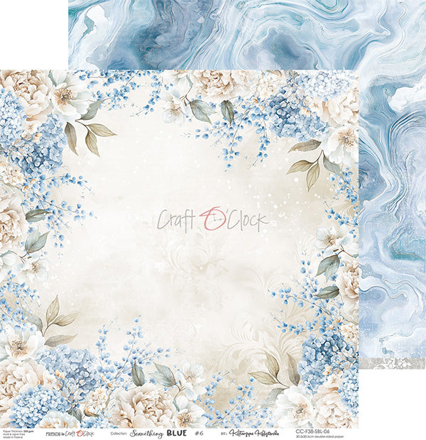 Something Blue 12x12 Paper Pack