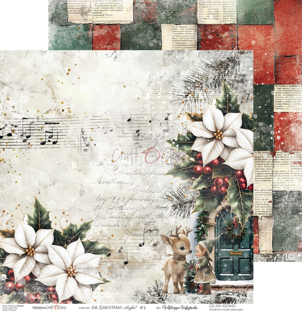 Oh, Christmas Night 12x12 Paper Pack