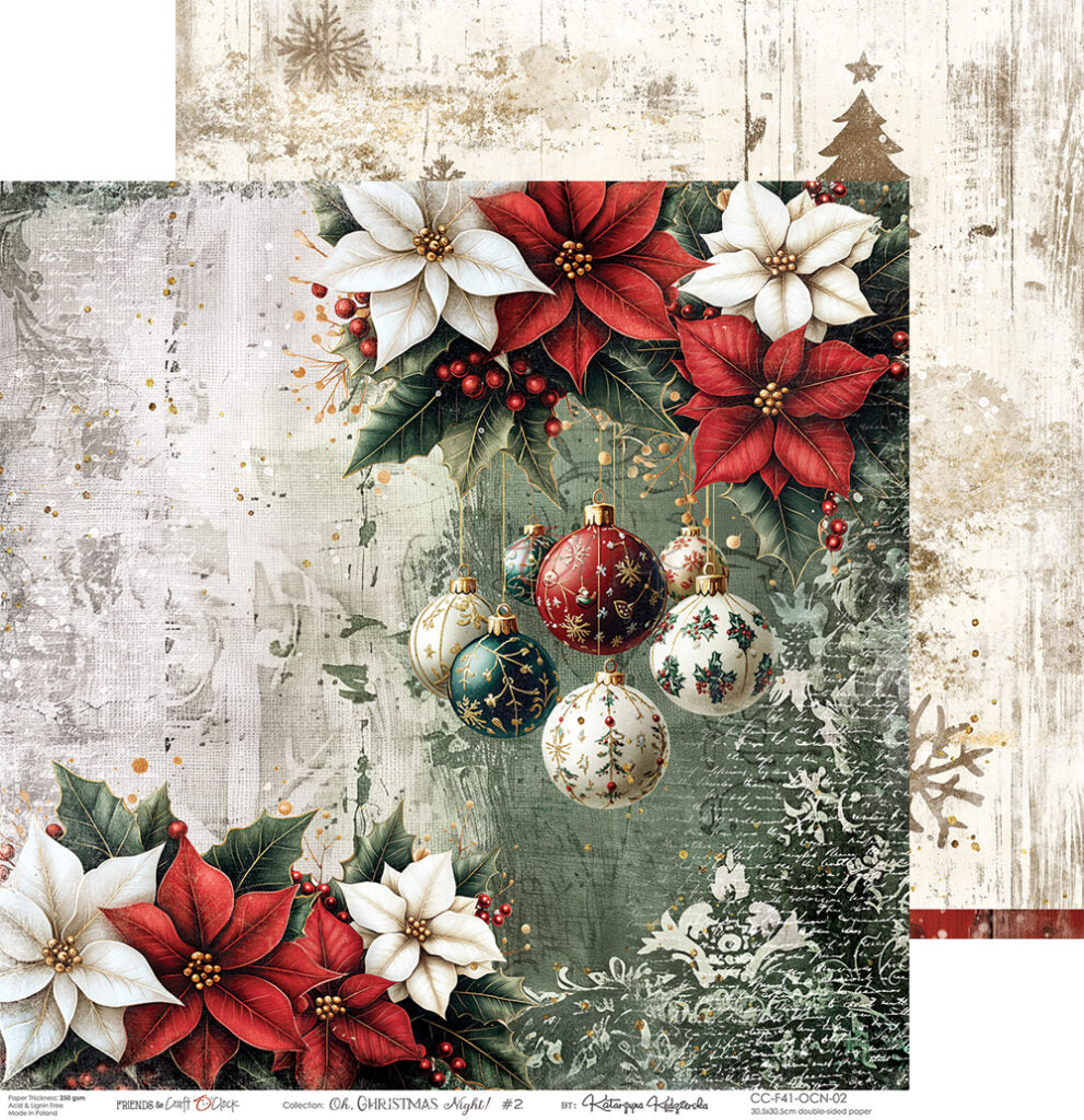 Oh, Christmas Night 12x12 Paper Pack