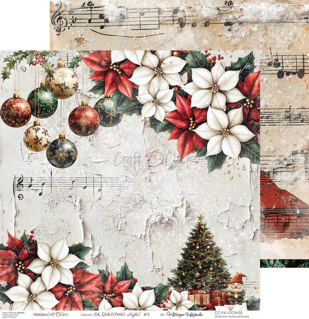 Oh, Christmas Night 12x12 Paper Pack