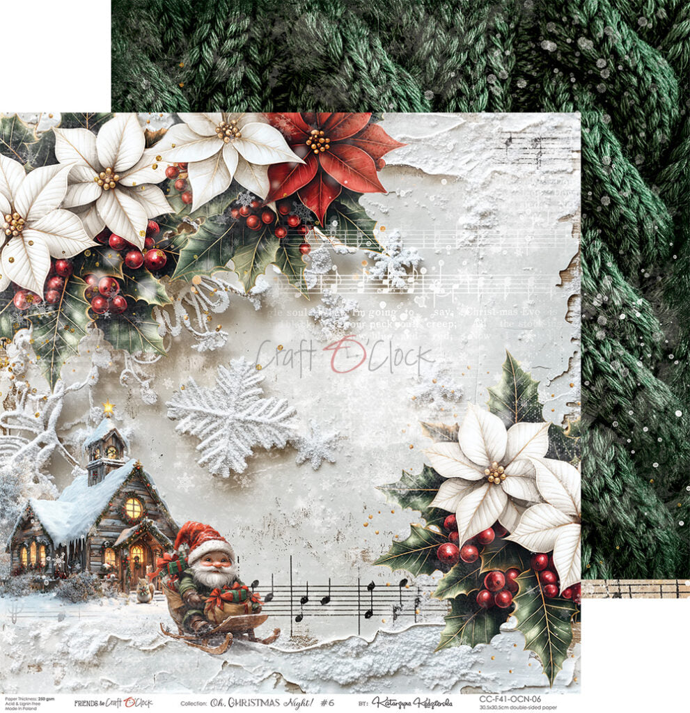 Oh, Christmas Night 12x12 Paper Pack