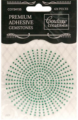 Creative Couture Premium Adhesive Gemstones - Jade