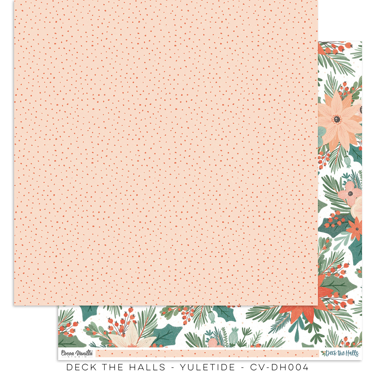 Deck The Halls - Yuletide Paper