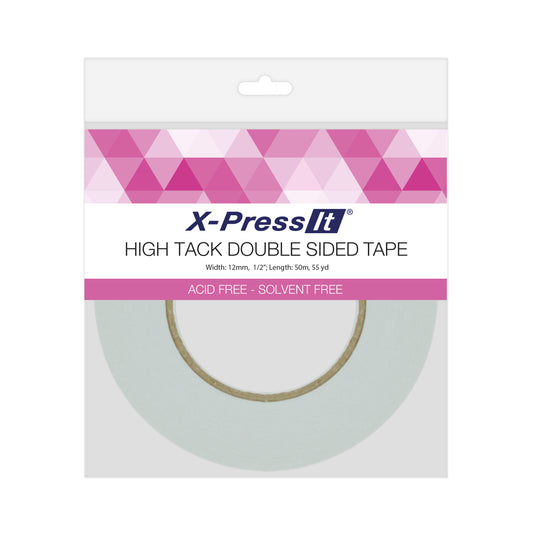 X-Press It High Tack Double Sided Tape 12m