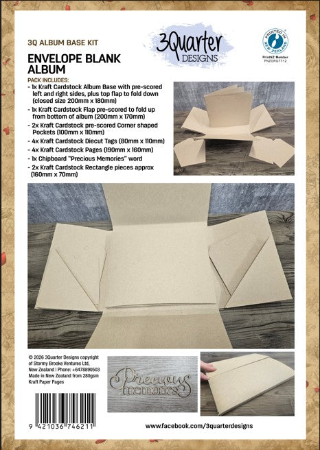 Envelope Blank Album