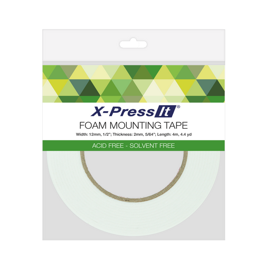 X-Press It Foam Tape 2mm x 12mm