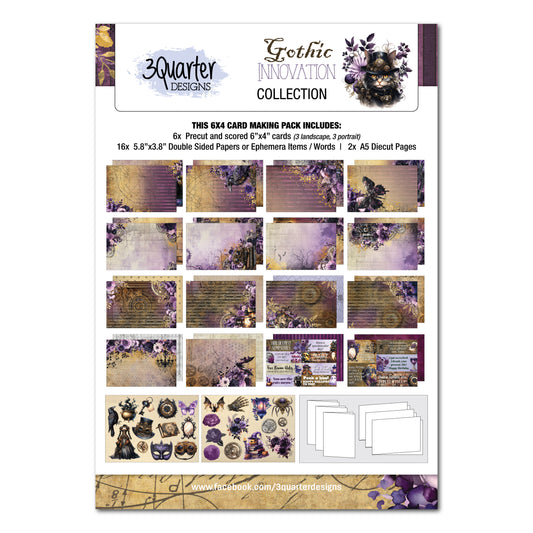 Gothic Innovation 6x4 Card Making Pack