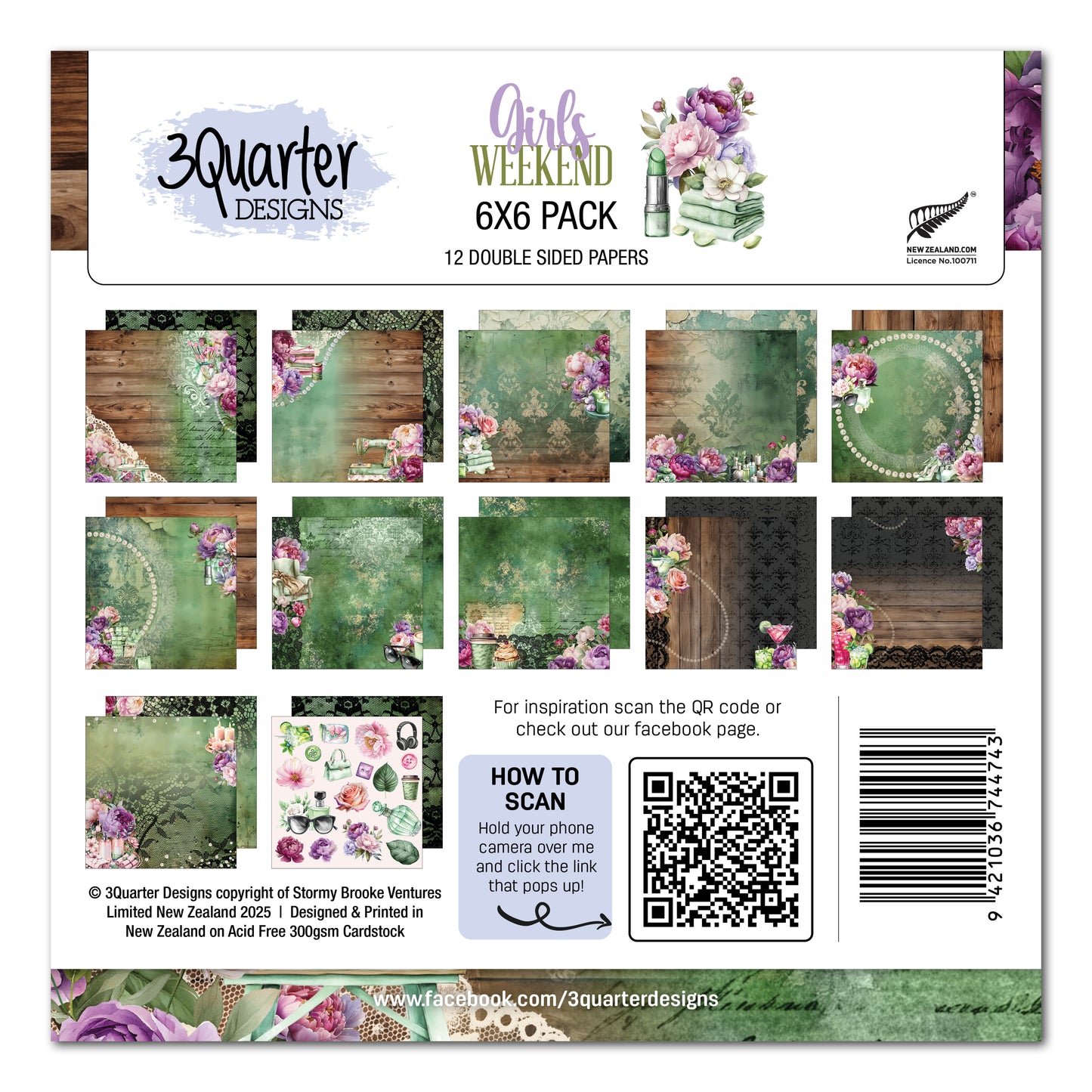 Girls Weekend 6x6 Paper Pack