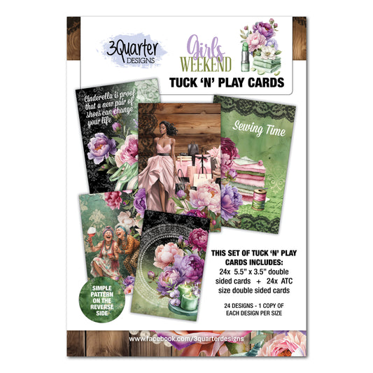 Girls Weekend Tuck "N" Play Cards