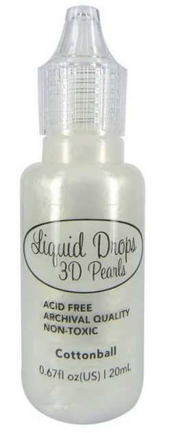 Liquid Drops 3D Pearls - Cottonball