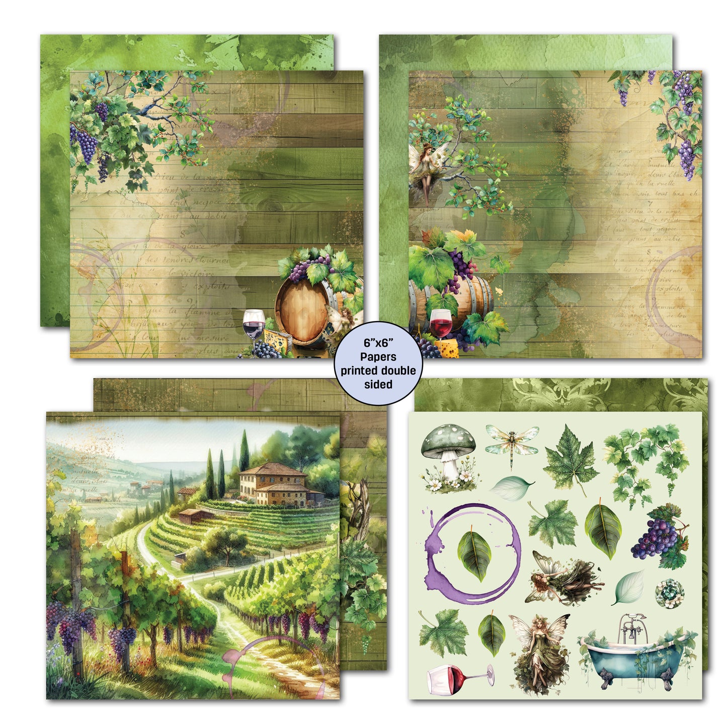 Magical Vines 6x6 Paper Pack