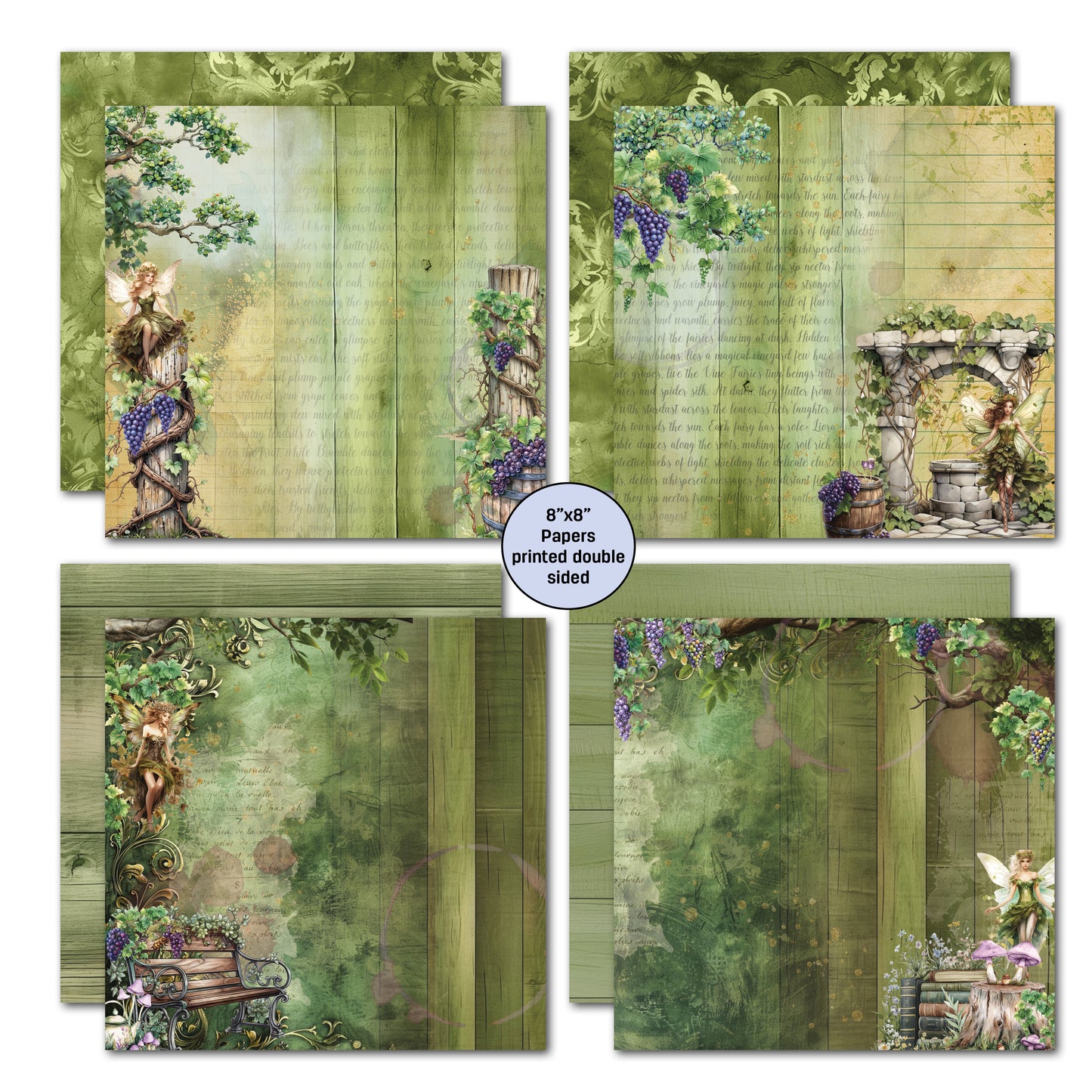 Magical Vines 8x8 Paper Pack