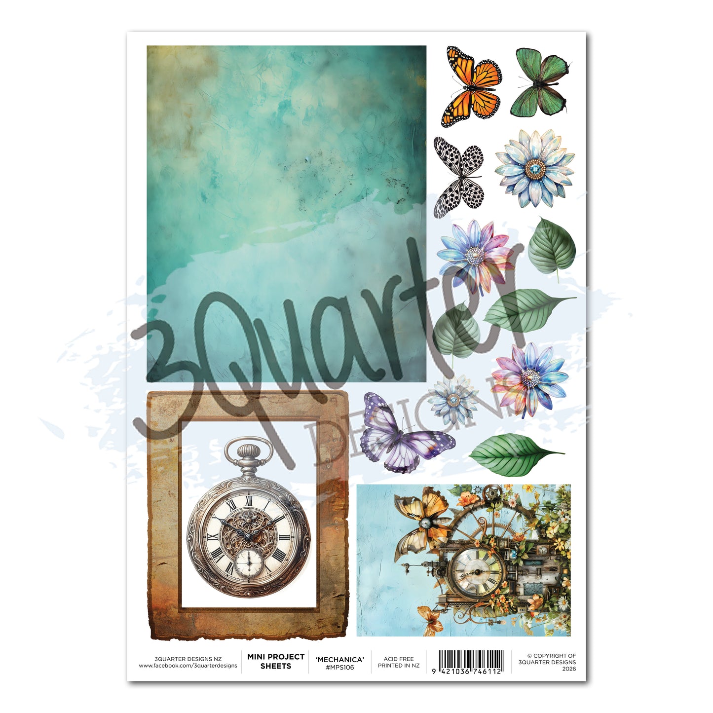 Floral Mechanica Mini Project Sheet