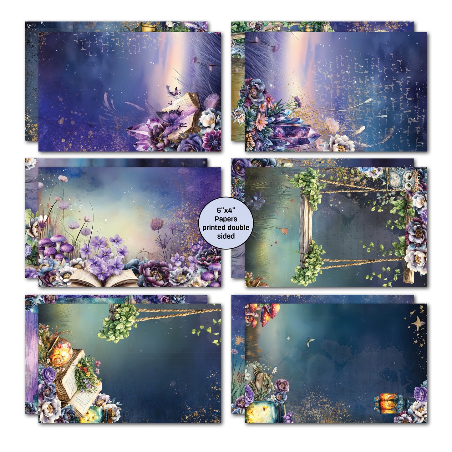 Night Garden 6x4 Card Pack