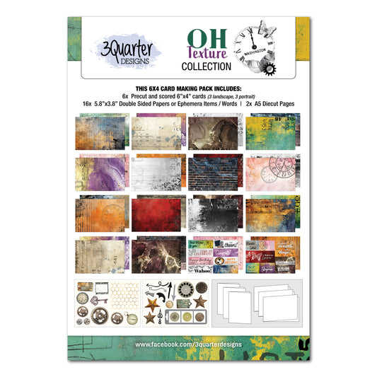 OH Texture 6x4 Card Pack