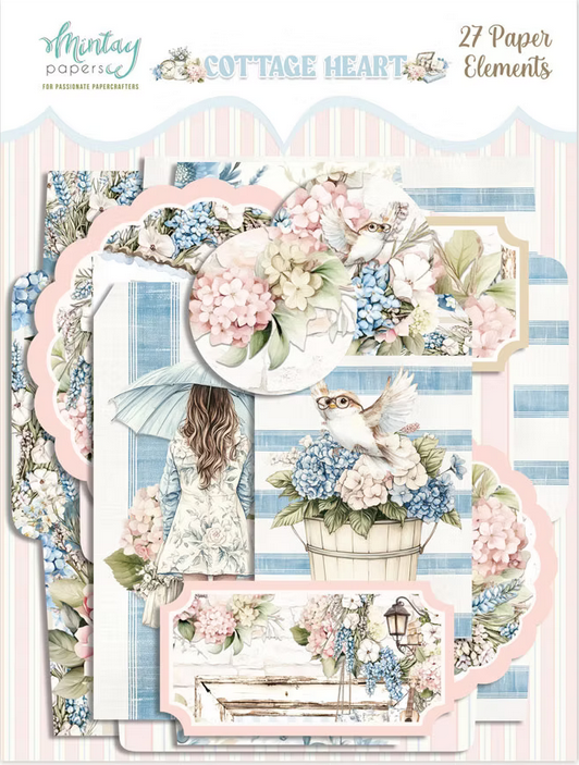 Cottage Heart Paper Elements