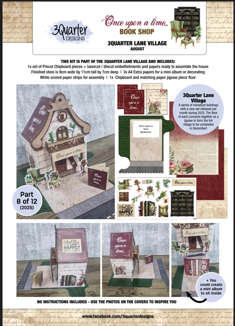 Once Upon A Time Bookshop - 3Quarter Lane Village