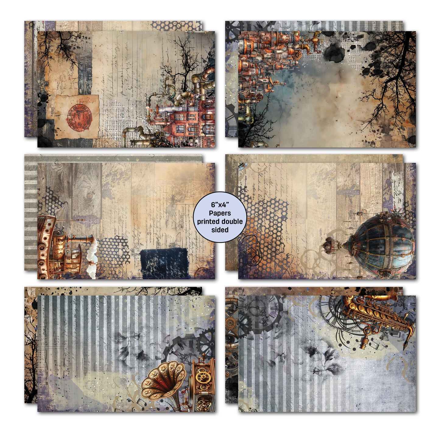 Rustic Tinkerer 6x4 Card Pack
