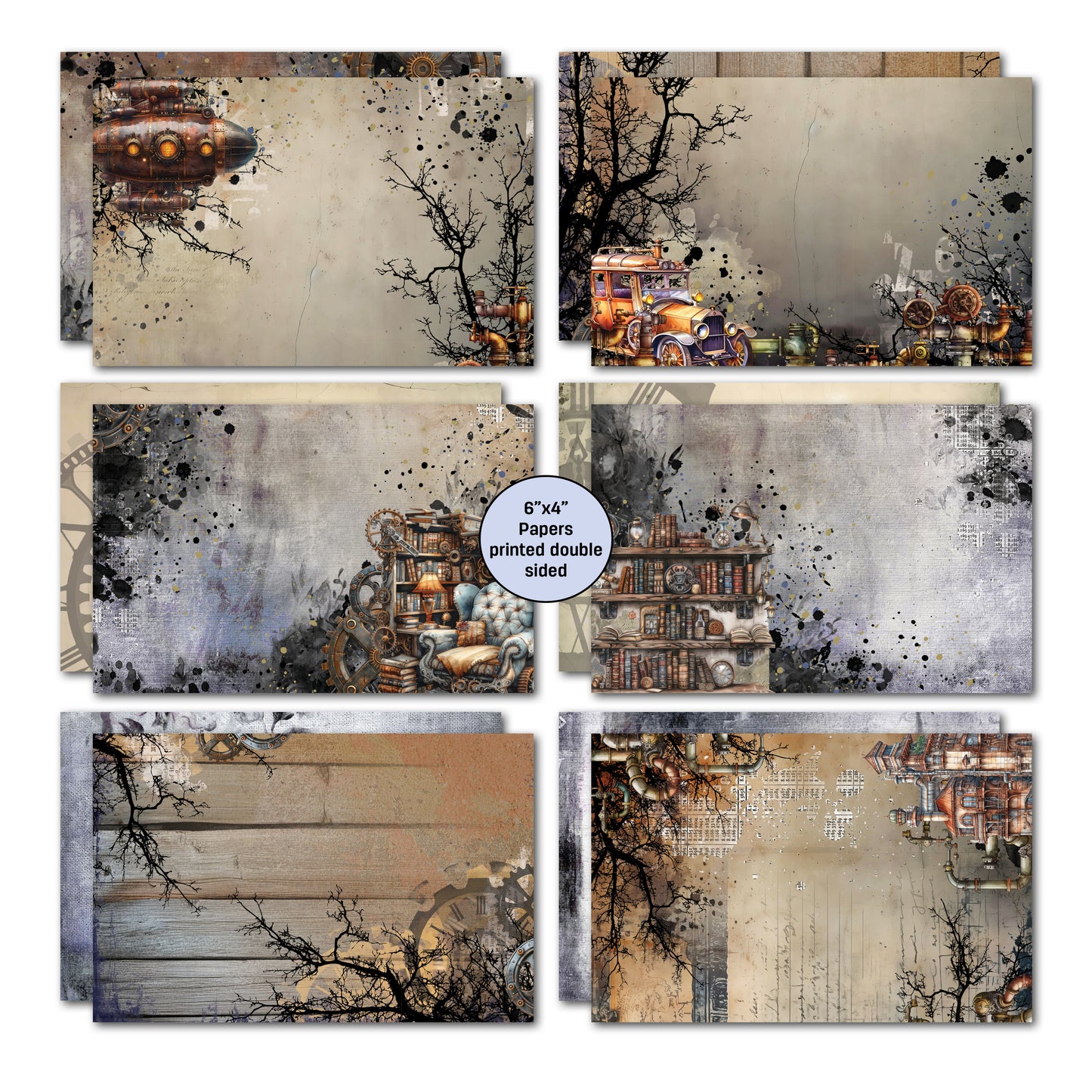 Rustic Tinkerer 6x4 Card Pack