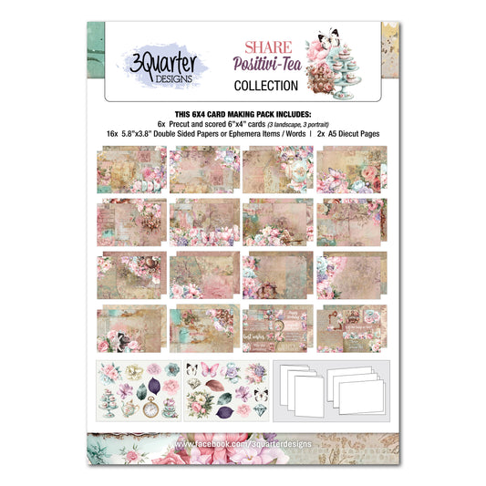 Share Positivi-Tea 6x4 Card Making Pack