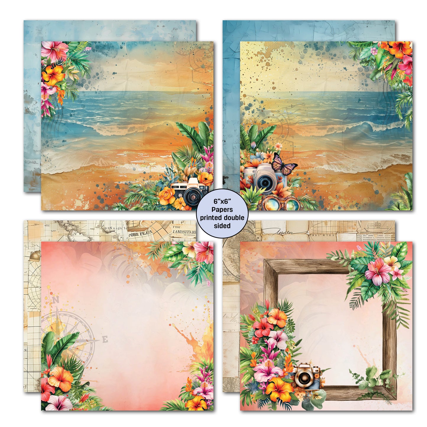 Tropic Excursion 6x6 Paper Pack