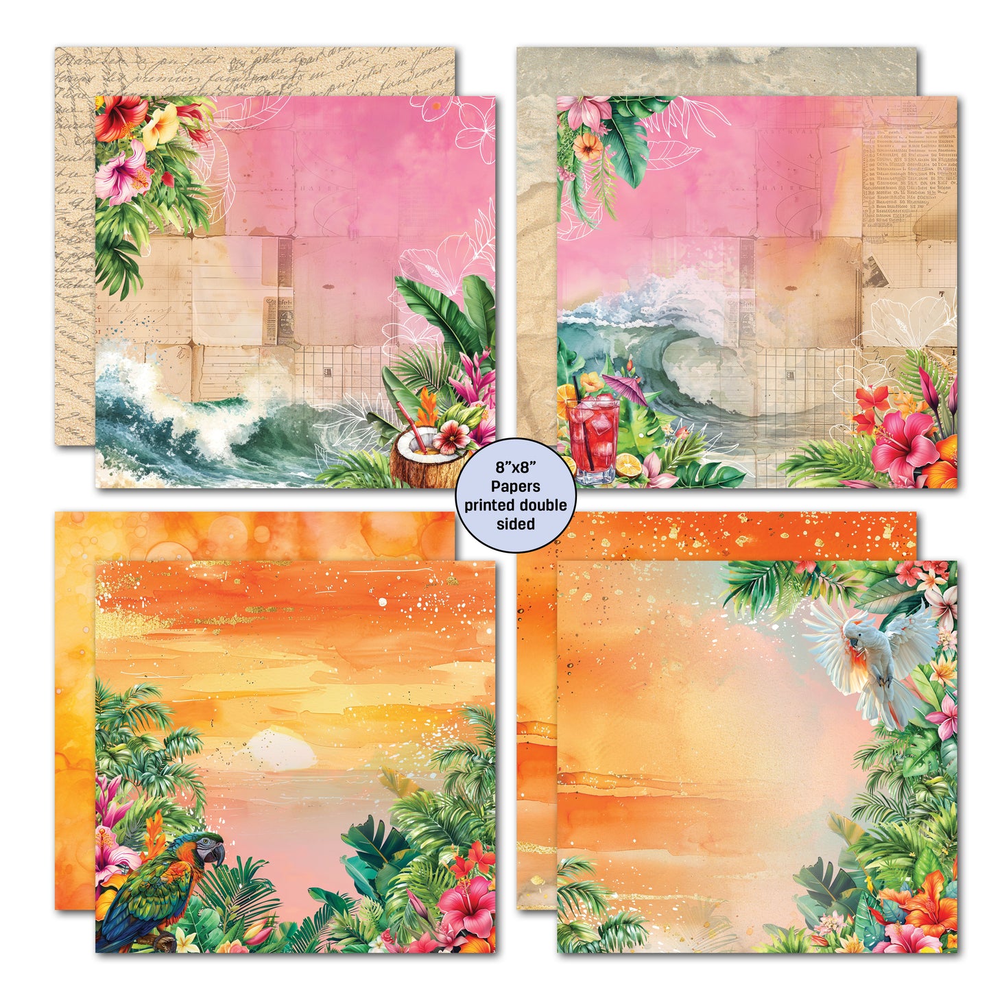 Tropic Excursion 8x8 Paper Pack