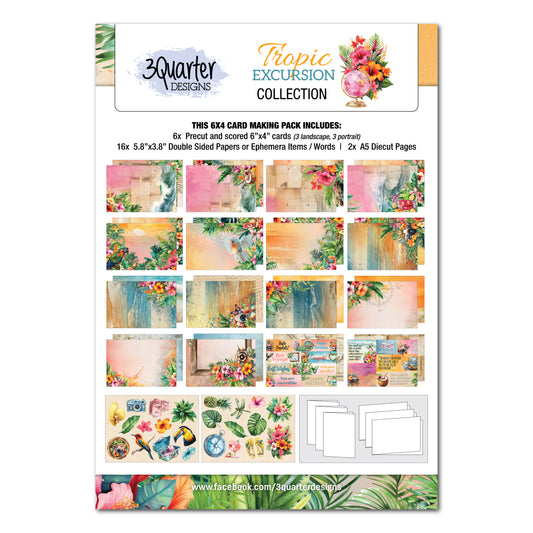 Tropic Excursion 6x4 Card Pack
