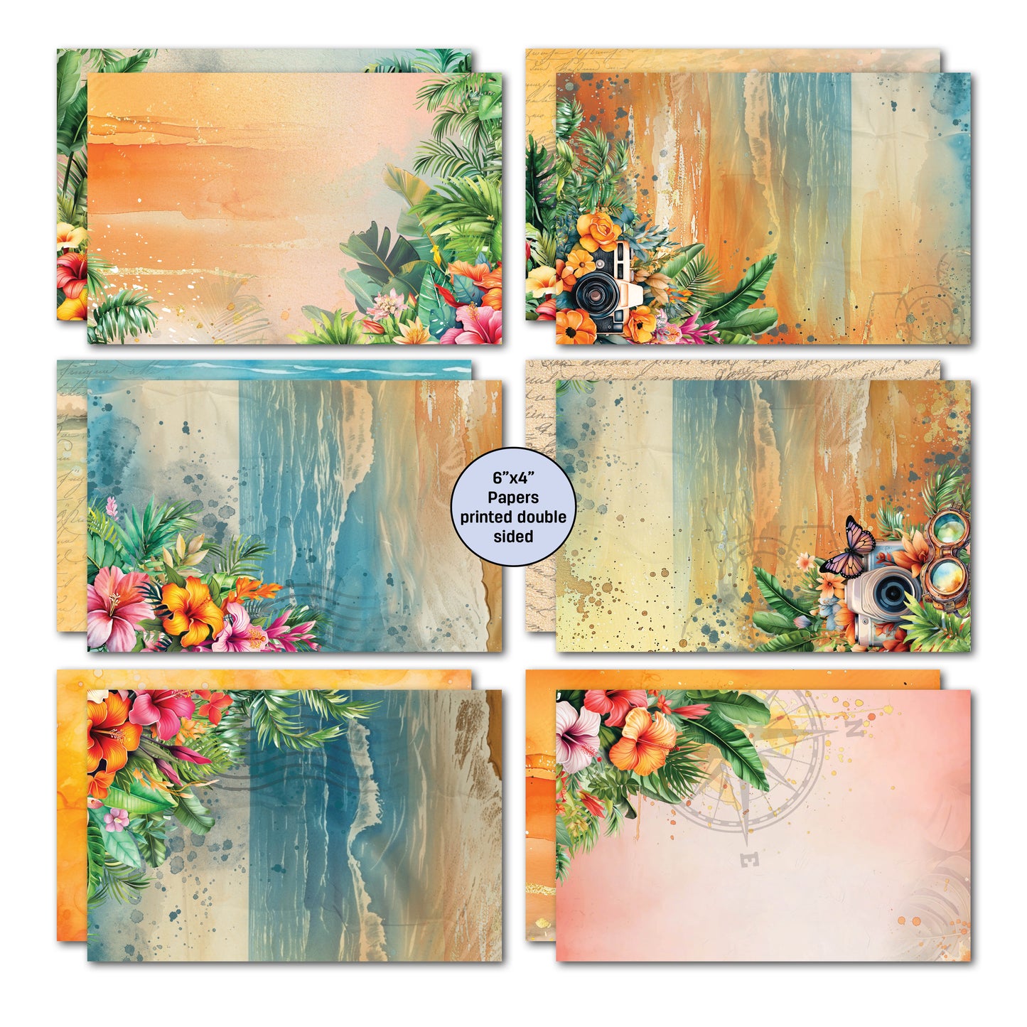 Tropic Excursion 6x4 Card Pack