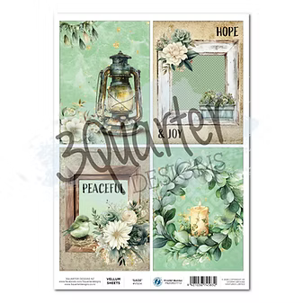 Sage Candlelight Vellum