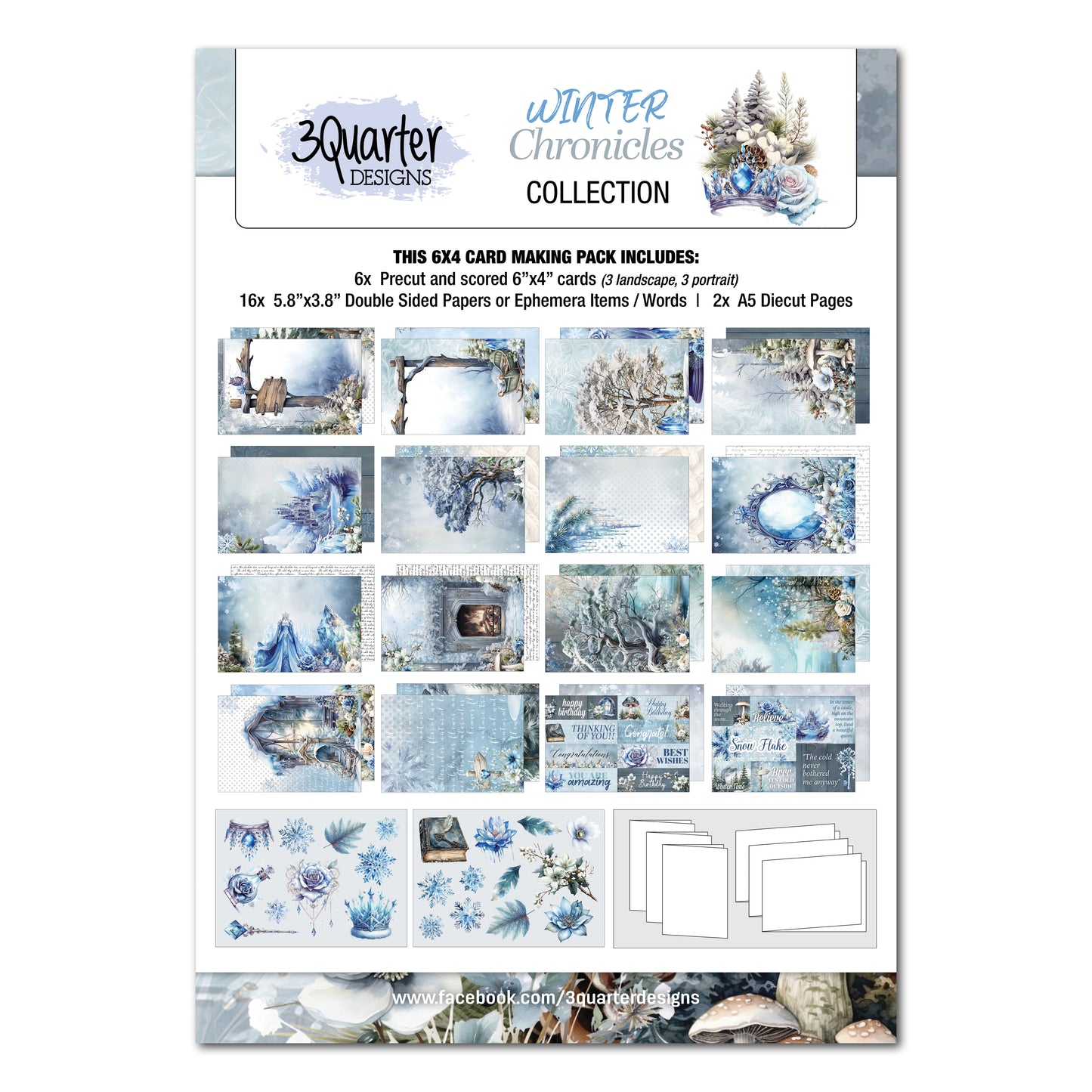 Winter Chronicles 6x4 Cardmaking Pack