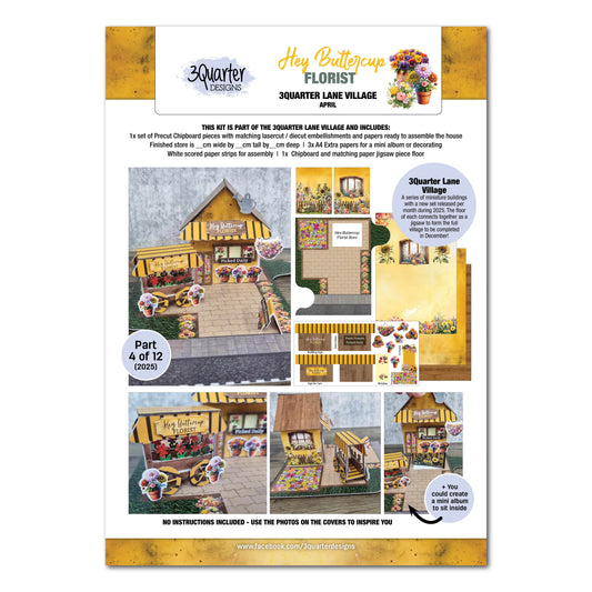Hey Buttercup Florist - 3Quarter Lane Village