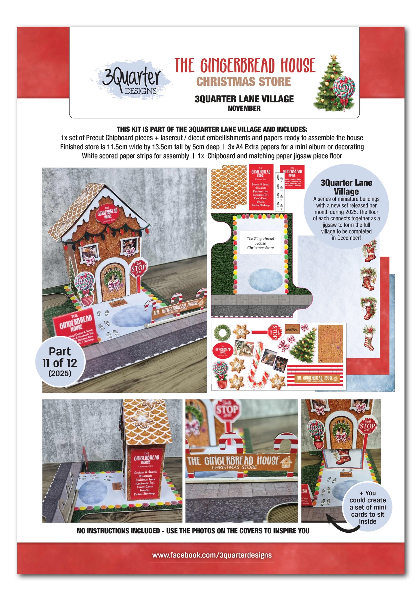 The Gingerbread House - 3Quarter Lane Village