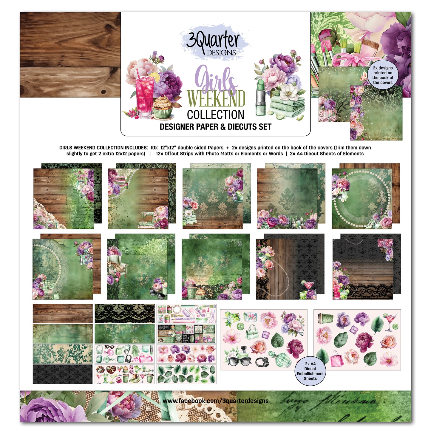 Girls Weekend 12x12 Collection Pack