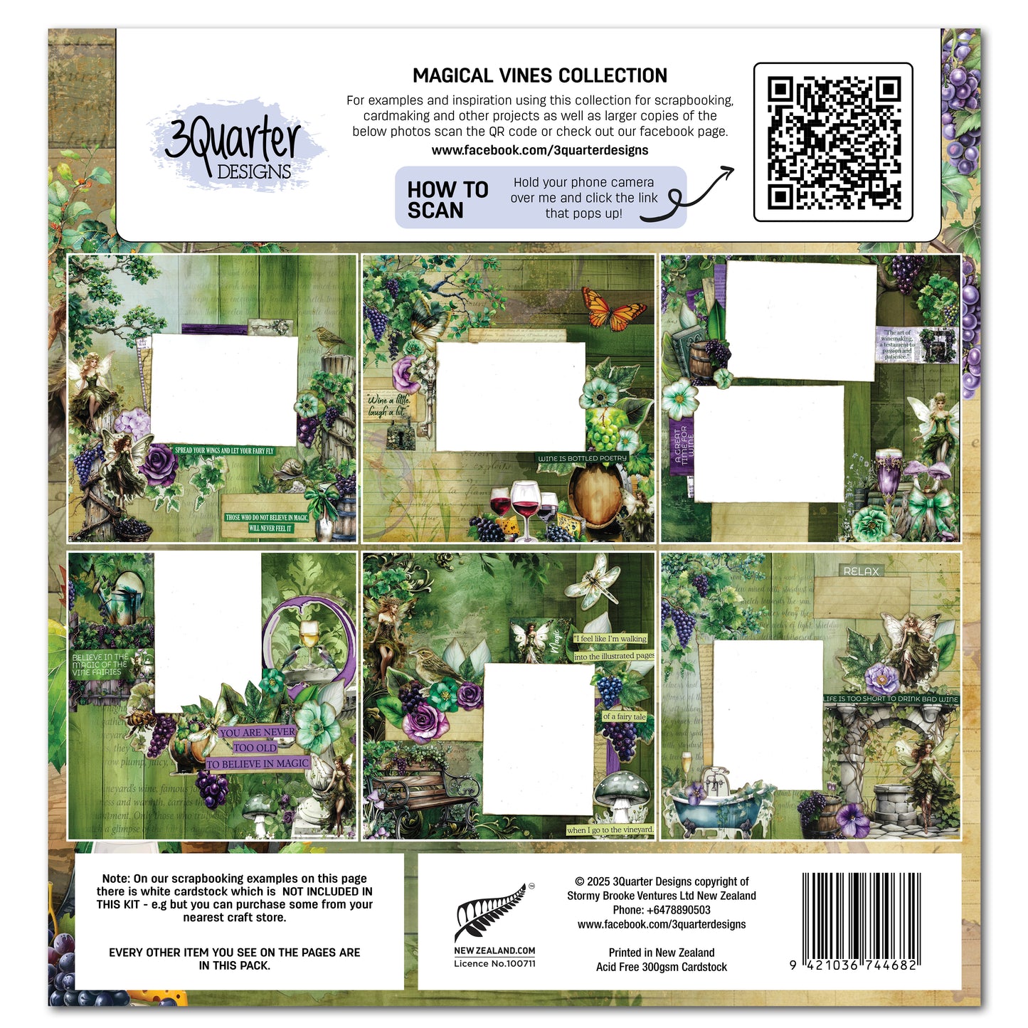 Magical Vines 12 x 12 Collection Pack
